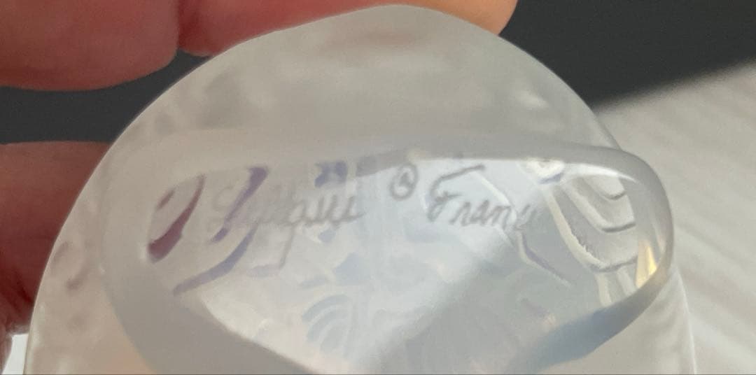 ラリック LALIQUE 亀 オブジェ ガラス クリスタル フィギュリン