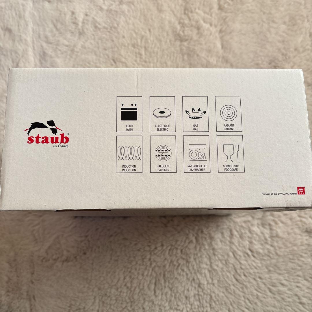 【新品未開封】staubピコココットラウンド　ブラック22cm 2.6L