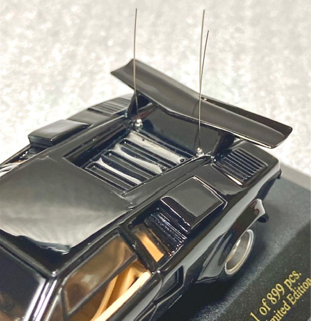 ジール特注1/43ランボルギーニカウンタック12本マフラー仕様 超希少 極