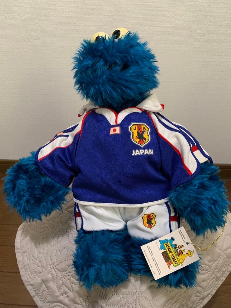 日本代表×セサミストリート クッキーモンスター ぬいぐるみ 2001