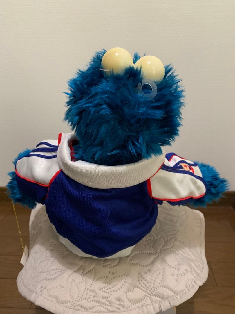 日本代表×セサミストリート クッキーモンスター ぬいぐるみ 2001