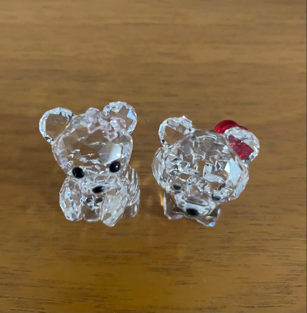 スワロフスキー クリスベア ラブリーサプライズ - メルカリ