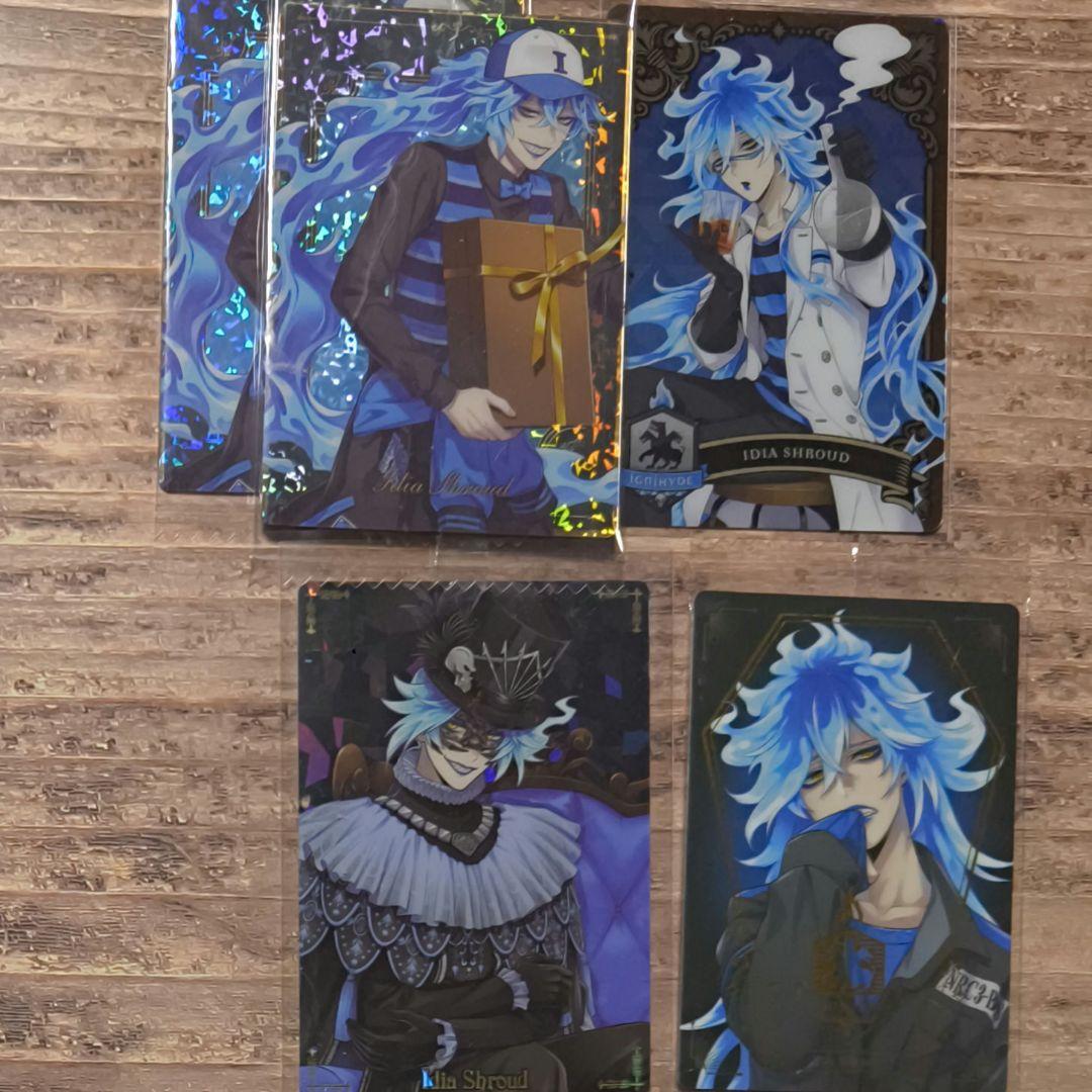 ツイステ イデア・シュラウド ホロカード5枚セットまとめ売り - メルカリ