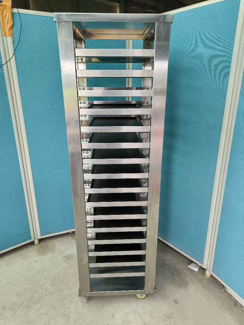 タニコー シングルラック ラックカート16枚差 TX-BR-460 天板15枚付