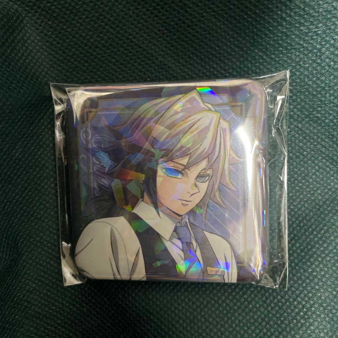 鬼滅の刃 冨岡義勇 ufotableモクテルバー ロトくじ グリッター缶バッジ