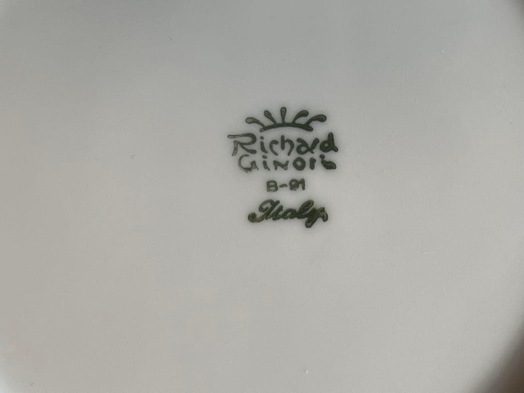 リチャードジノリ　クリッパー　スーププレート　21.5cm