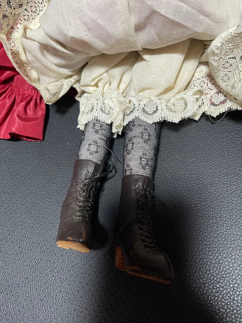 手作り アンティックドール ビスクドール