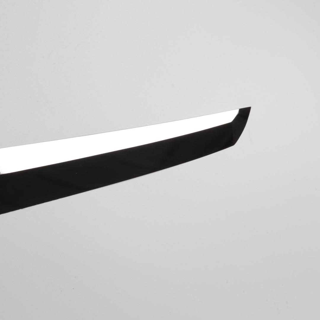 梵静刃物マグロ包丁刃渡700mm鏡面仕上げ 刺身包丁反りスネークウッド柄 鞘付き