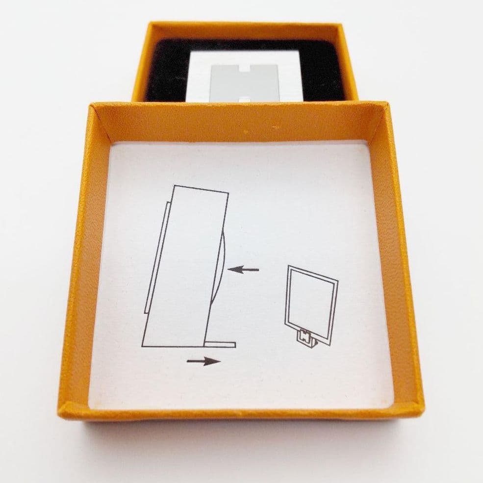 HERMES エルメス フォトスタンド シルバー