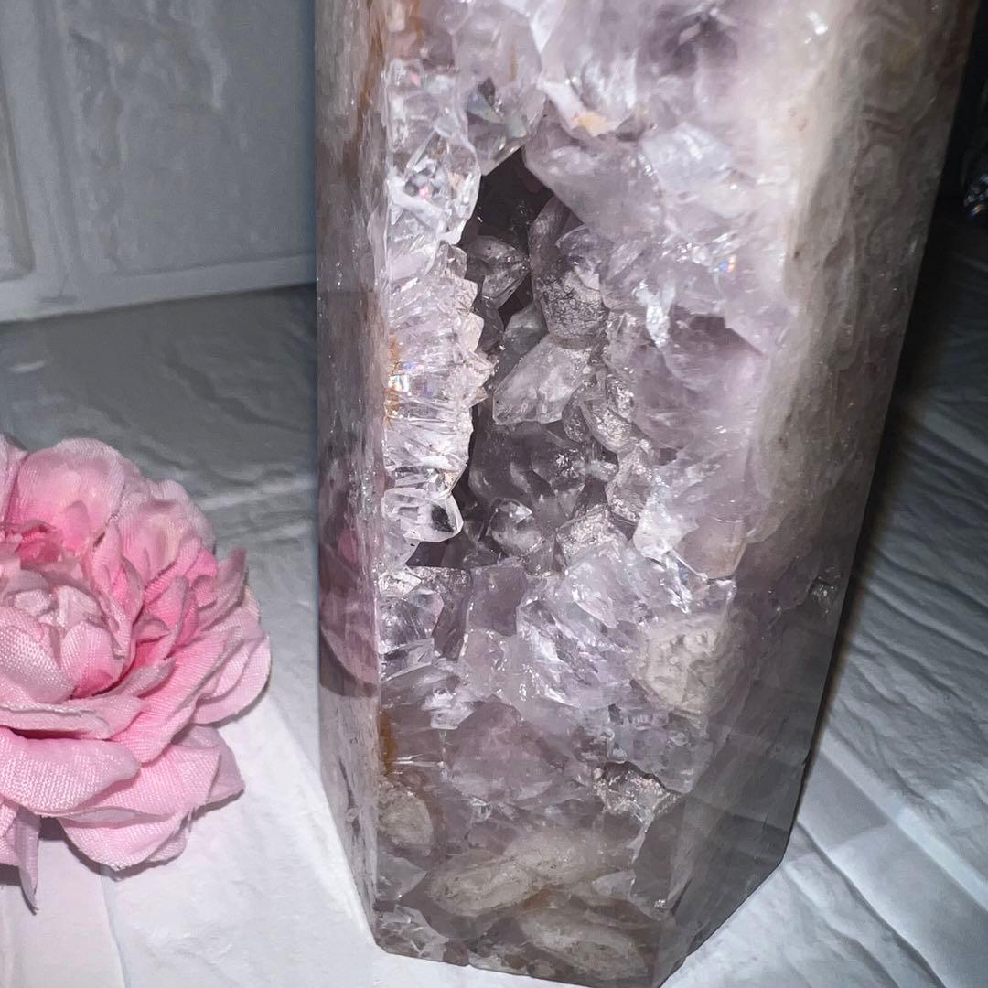 ⑫ピンクアメジスト♥️フラワーアゲート♥️タワー♥️桜瑪瑙♥️チェリーブロッサム♥️花瑪瑙