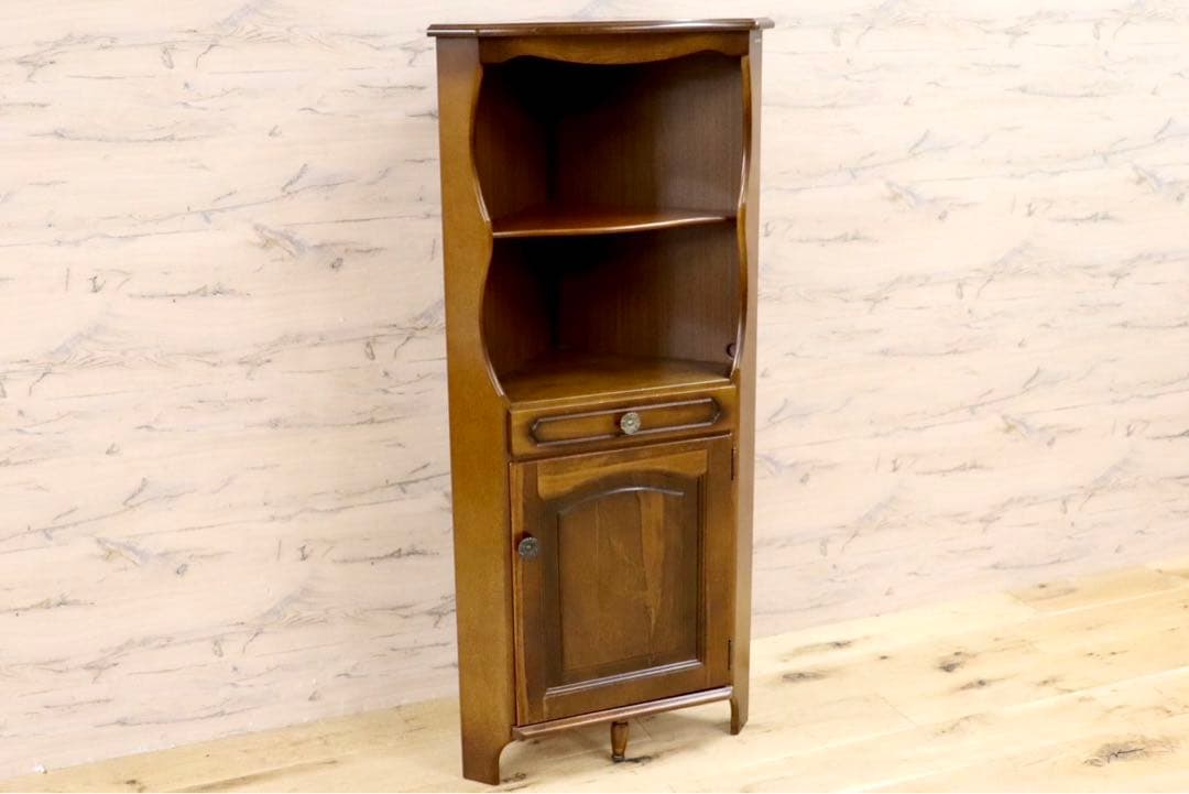 GMIK100○karimoku / カリモク コーナーキャビネット 飾り棚