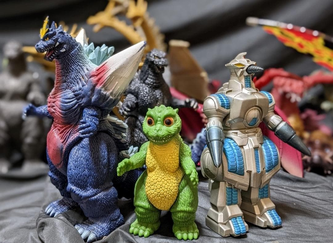 ゴジラ平成VSシリーズ（バンダイ）ソフビフィギュア20体セット