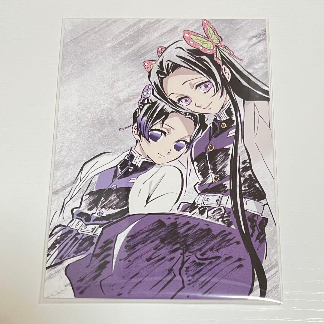 鬼滅の刃 全集中展 幕間画 ポストカード アイキャッチ 胡蝶 しのぶ