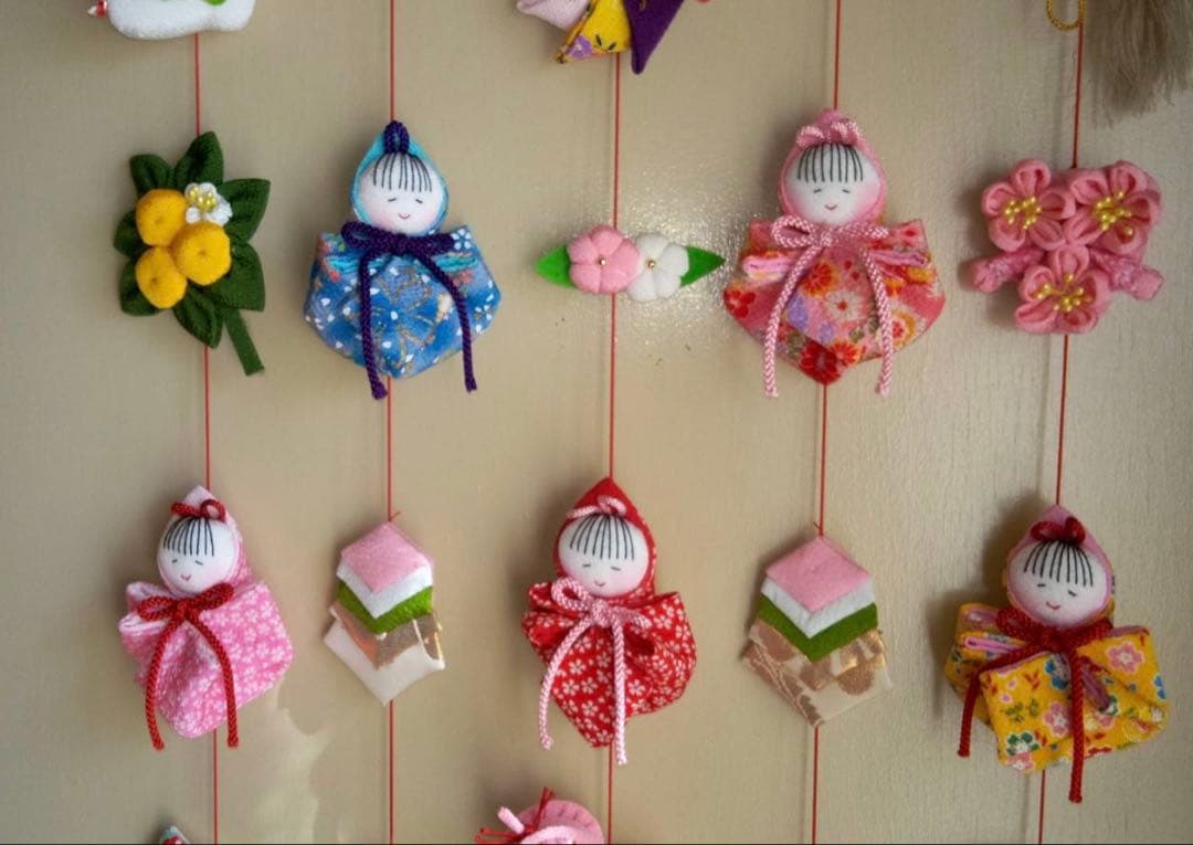 ひな祭り用つるし雛(2026-1人雛)