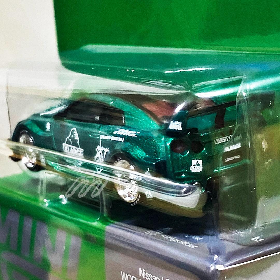 MINIGT LBWK × XLARGE GT NISSAN 35GT グリーン - メルカリ