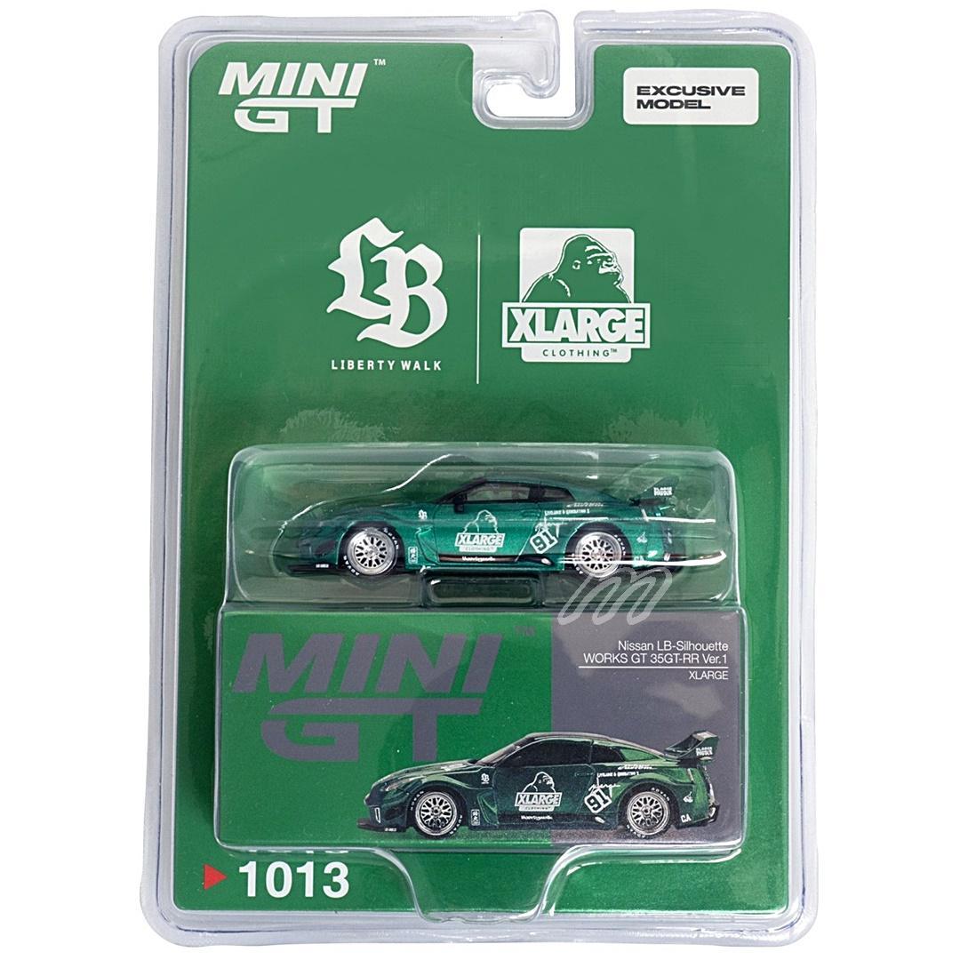 MINIGT LBWK × XLARGE GT NISSAN 35GT グリーン - メルカリ