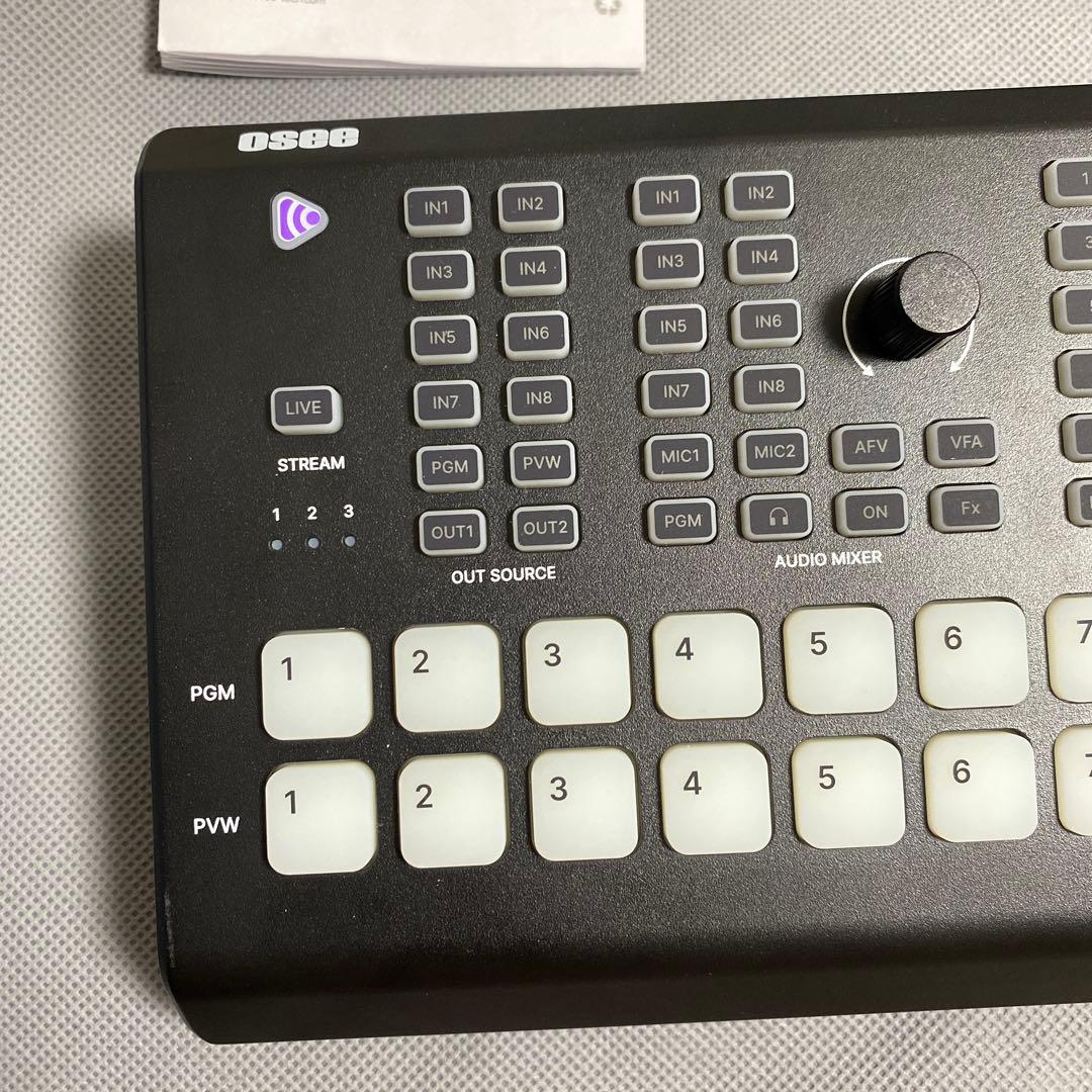 Osee GoStream Duet 8 ISO 8チャンネルビデオスイッチャー