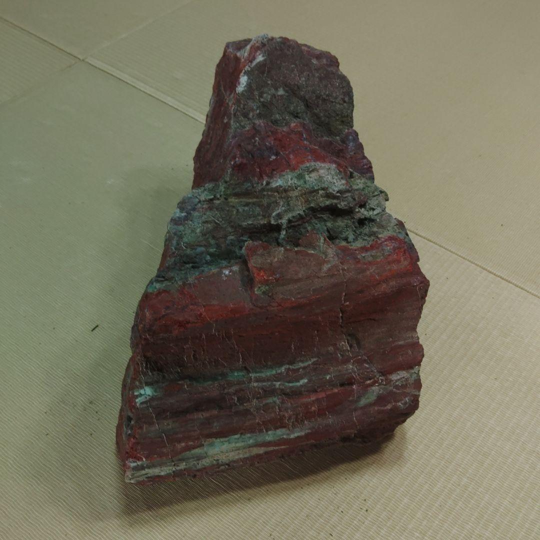 天然石　赤石　佐渡の赤石　赤玉石 パワーストーン　18.5kg　遺品整理yori