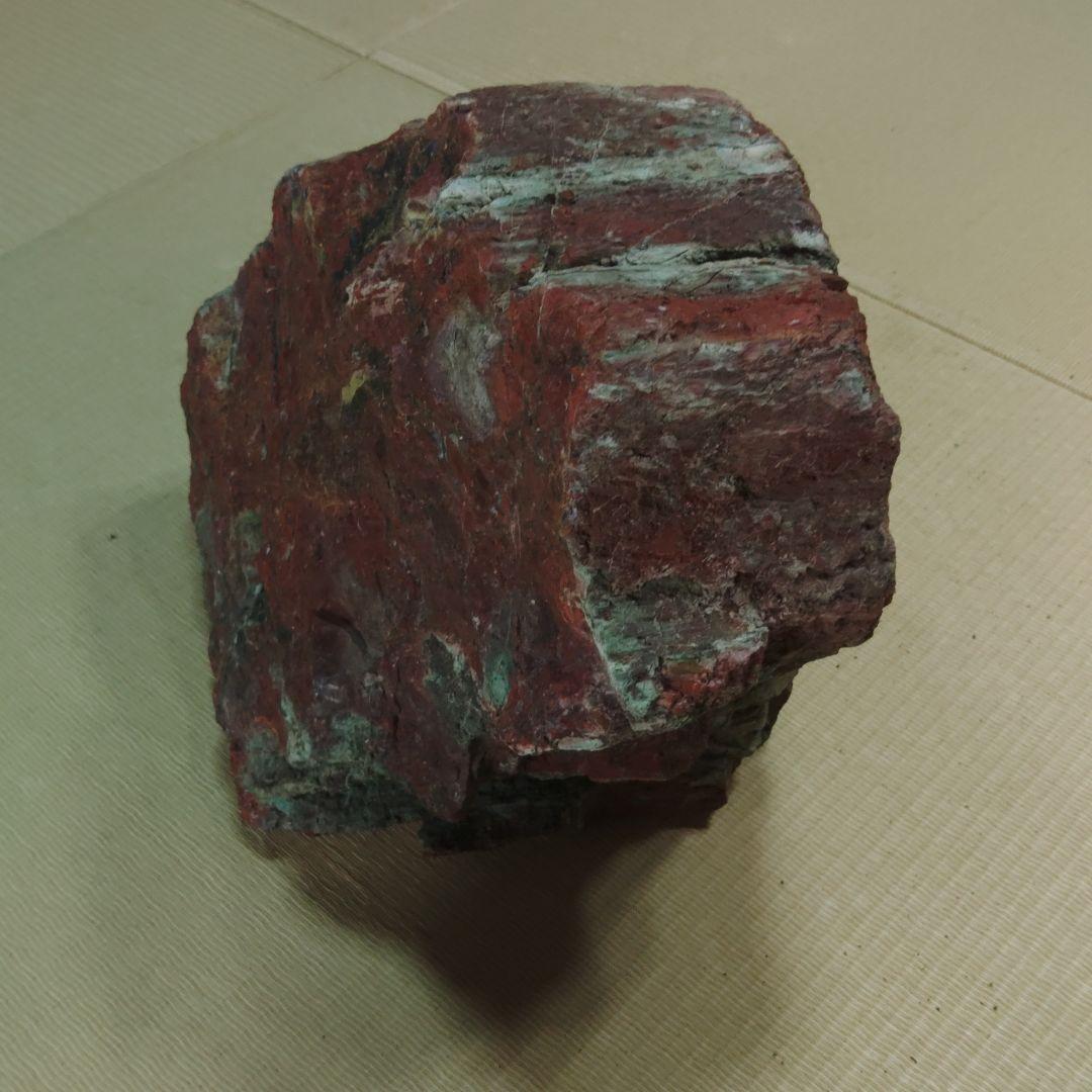 天然石　赤石　佐渡の赤石　赤玉石 パワーストーン　18.5kg　遺品整理yori