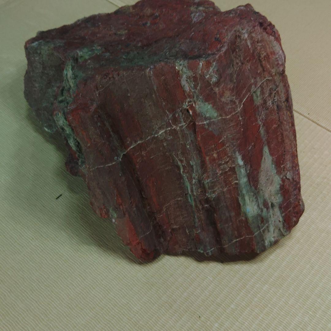 天然石　赤石　佐渡の赤石　赤玉石 パワーストーン　18.5kg　遺品整理yori