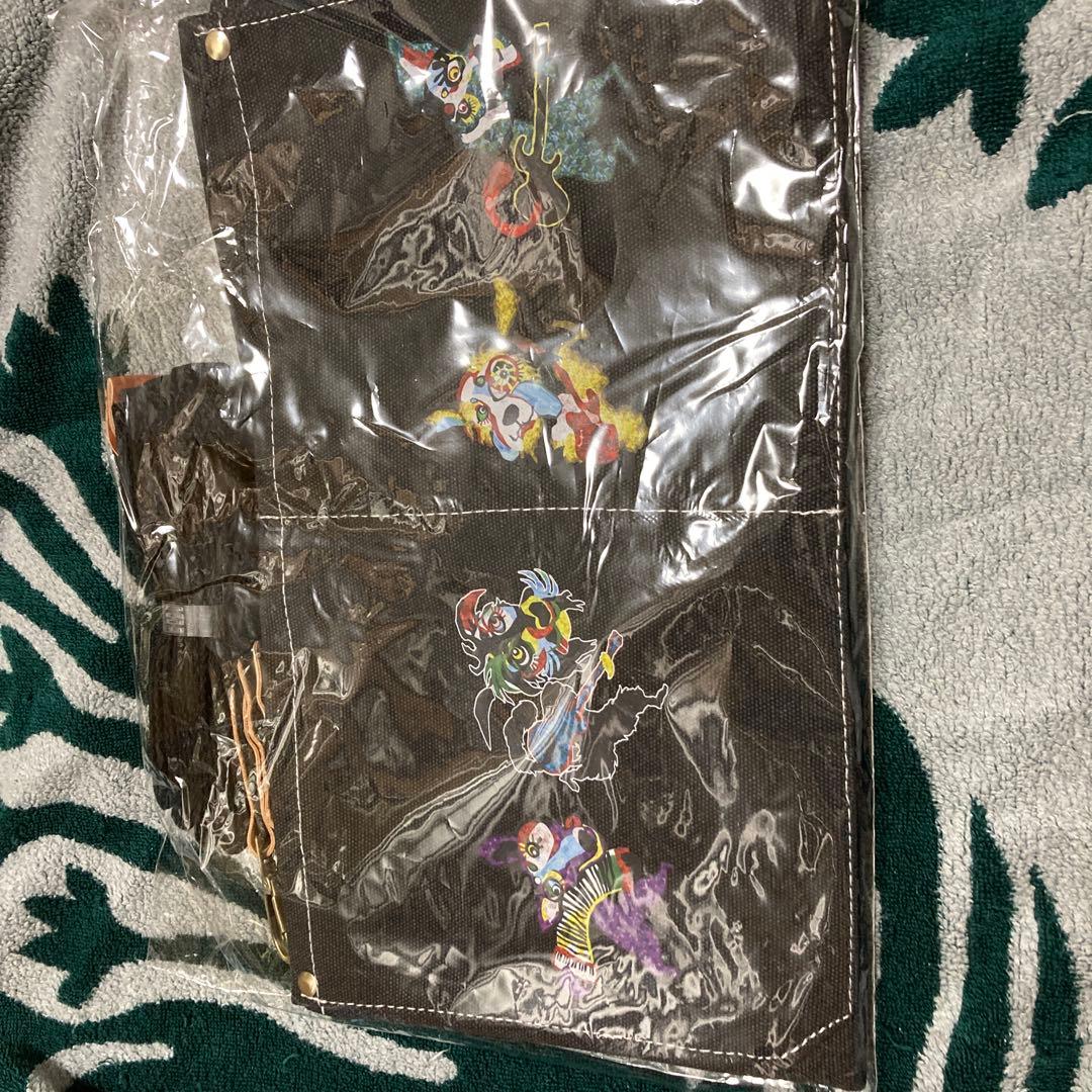 男闘呼組エプロン　黒　新品ブラック