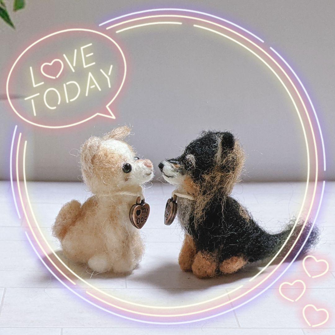 □KingLunaさま専用愛犬チワワちゃん2体ミニチュアオーダー確認用ページ□