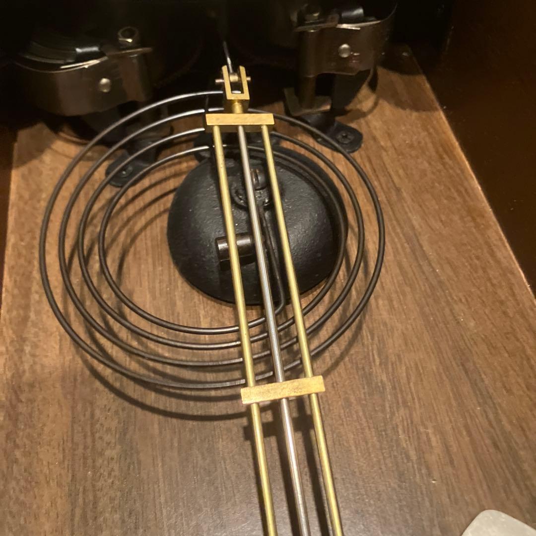 振り子時計 5390 壁掛け ゼンマイ式 高性能クロック 愛知時計