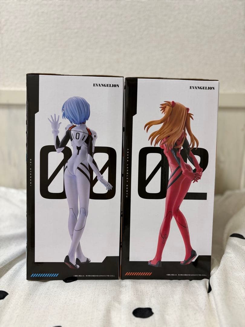 エヴァンゲリオン 一番くじ C賞 綾波レイ D賞 アスカ フィギュア