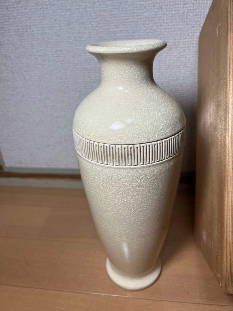 548 有田焼　薩摩　花瓶　未使用