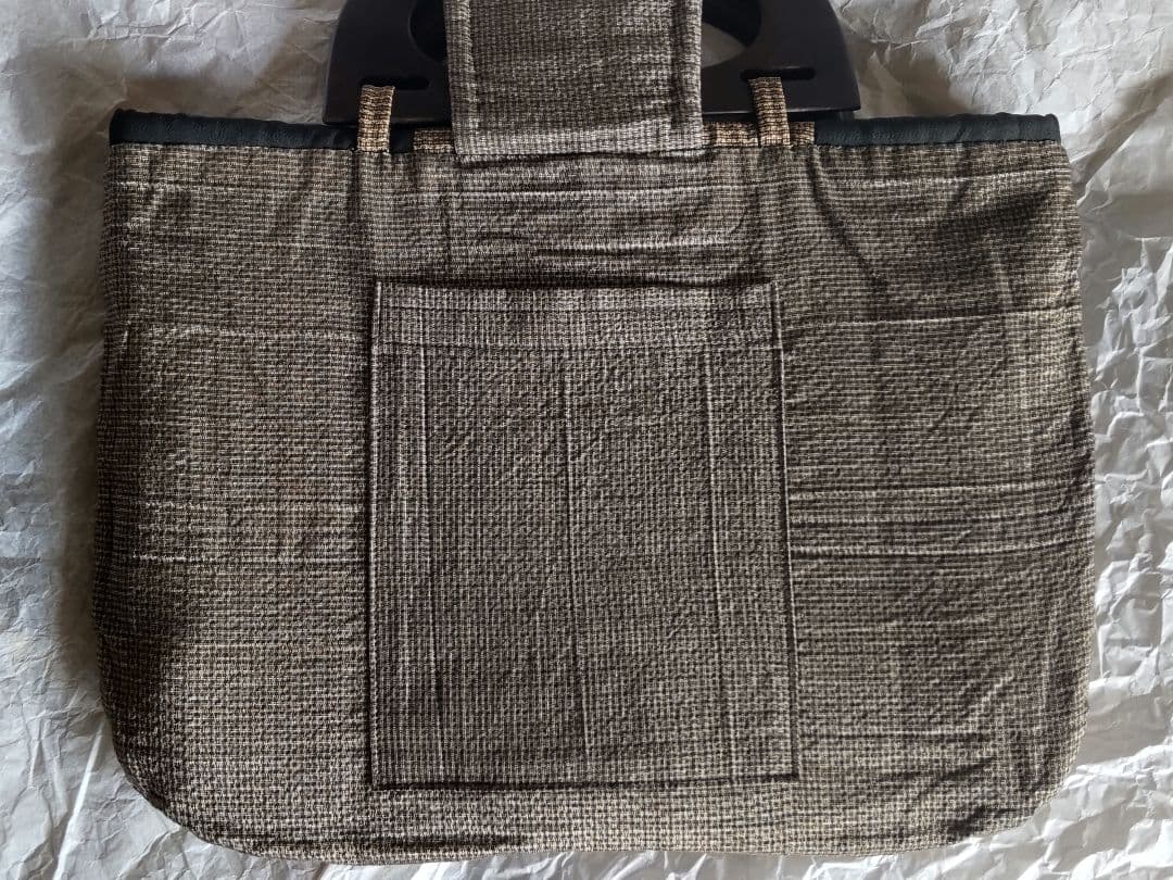 古布 大島紬 縮緬 パッチワークトートバッグ ハンドメイド 手作り 襤褸