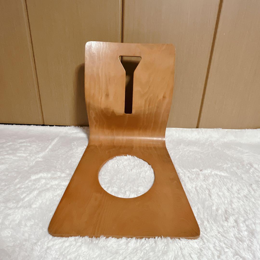 木製座椅子　板　4脚セット　曲げ木　おしゃれ　デザイン