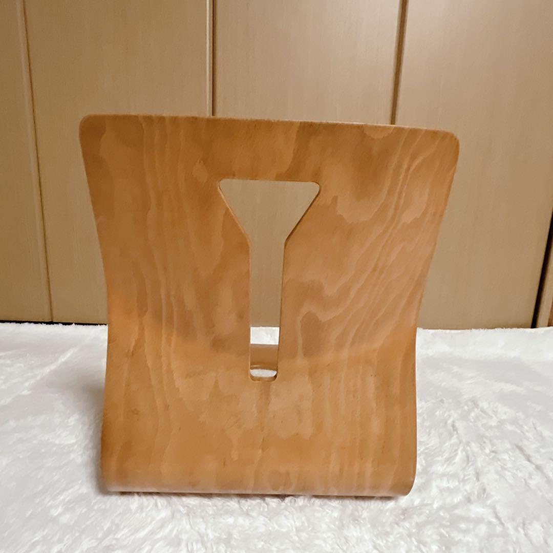 木製座椅子　板　4脚セット　曲げ木　おしゃれ　デザイン