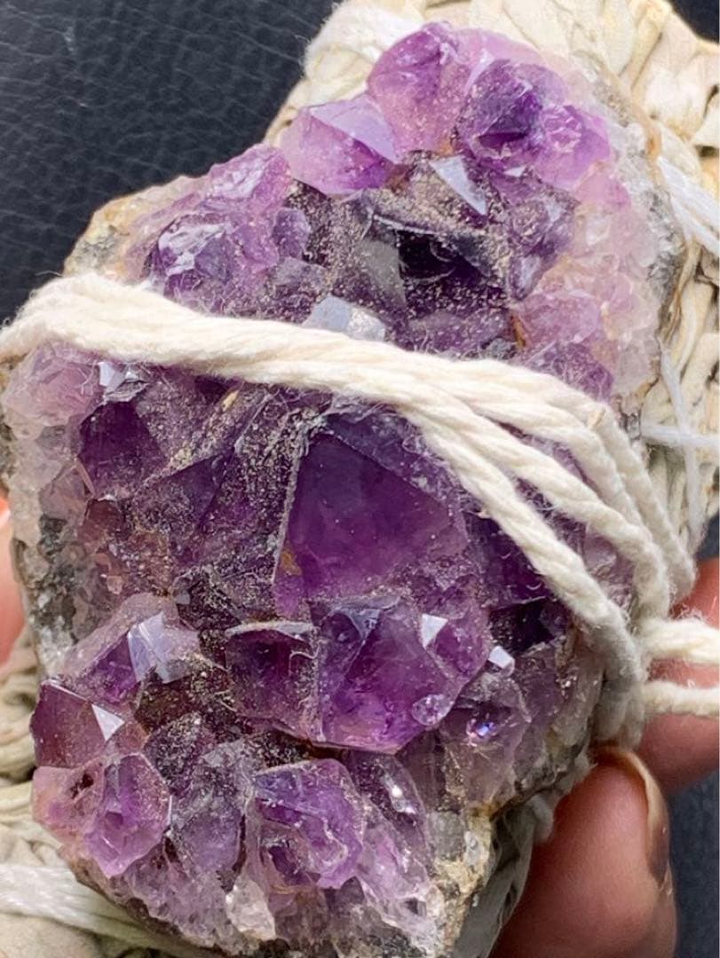 071111 ホワイトセージ＋アメジスト原石＋セレナイト原石