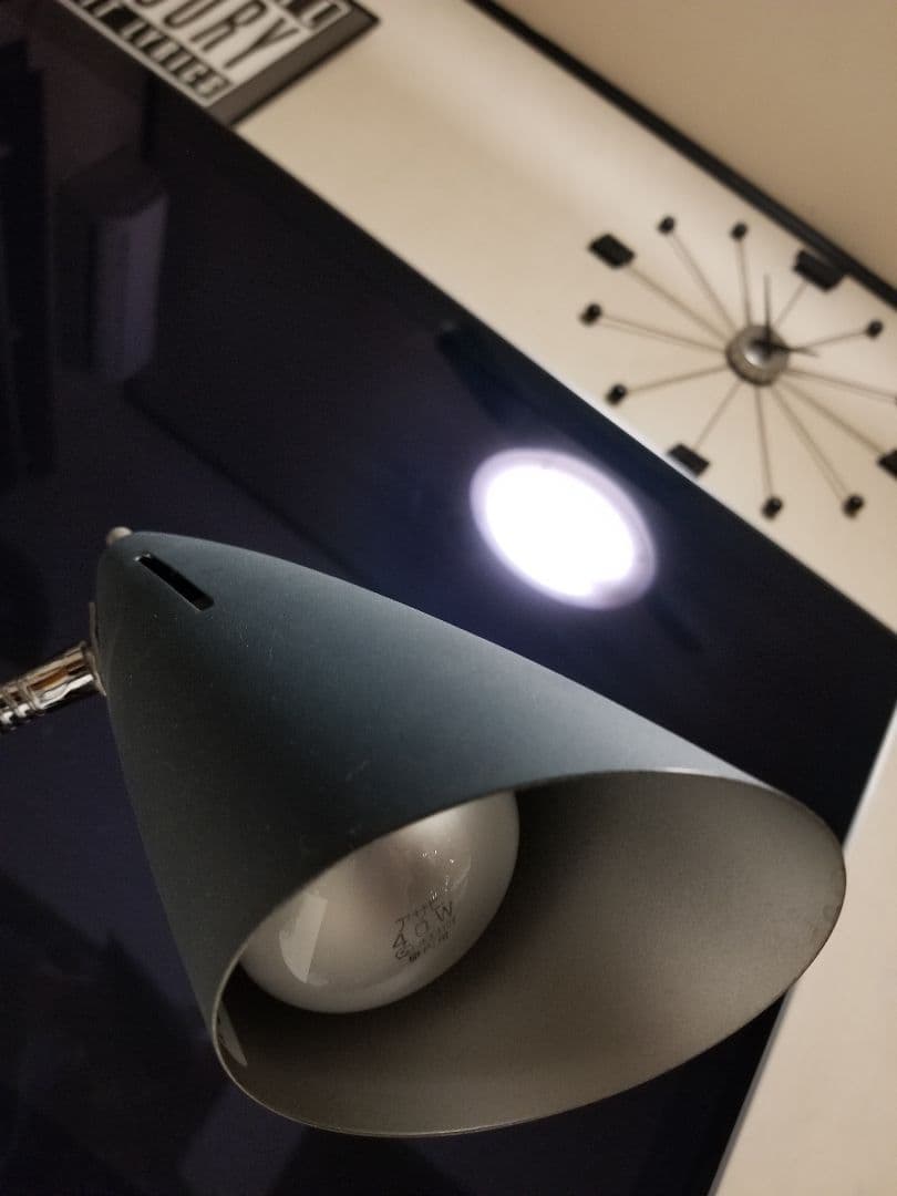 ART　WORK　STUDIO　スペースエイジ　マットブルー　ロケットランプ