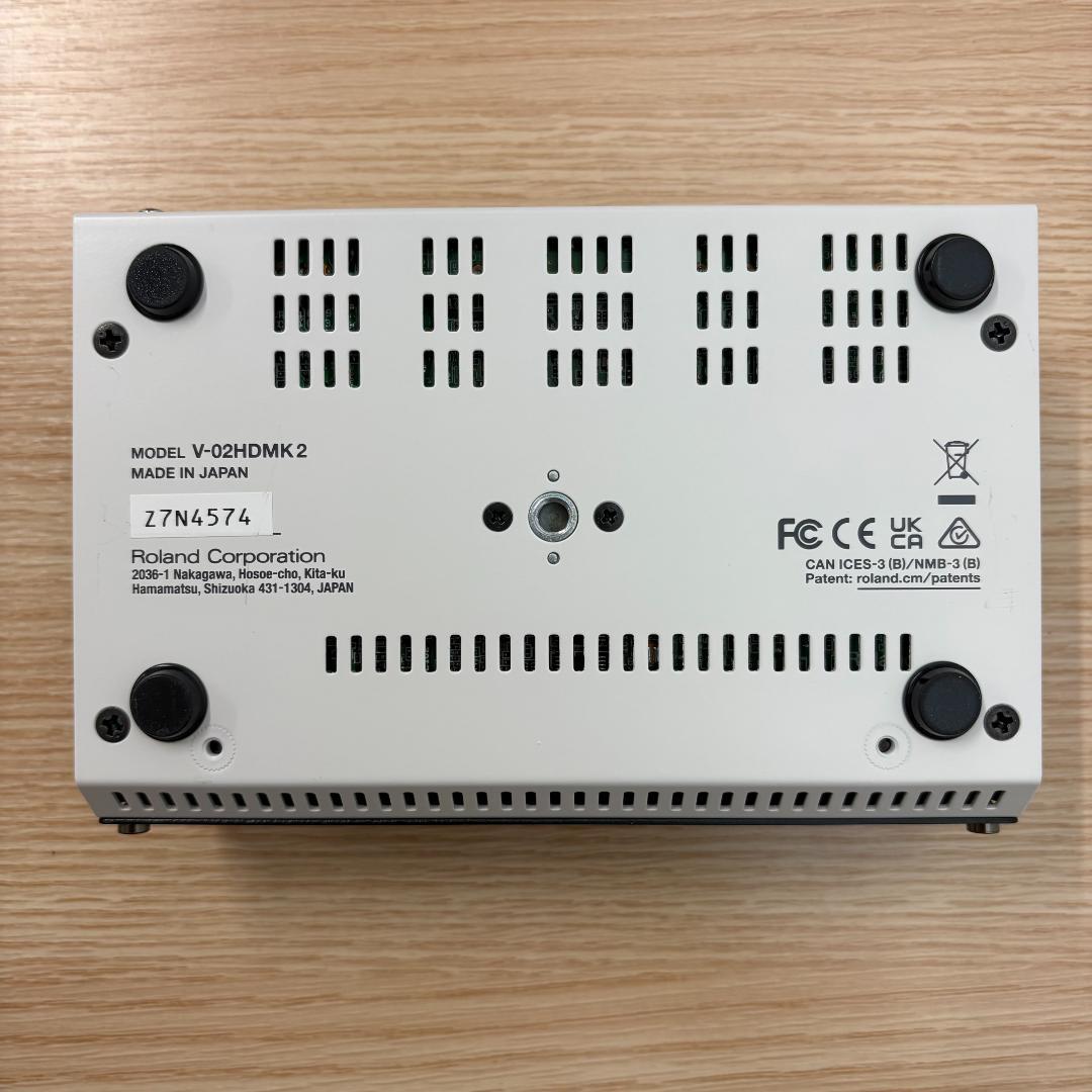 《極美品》Roland V-02HD MK II ストリーミングビデオミキサー