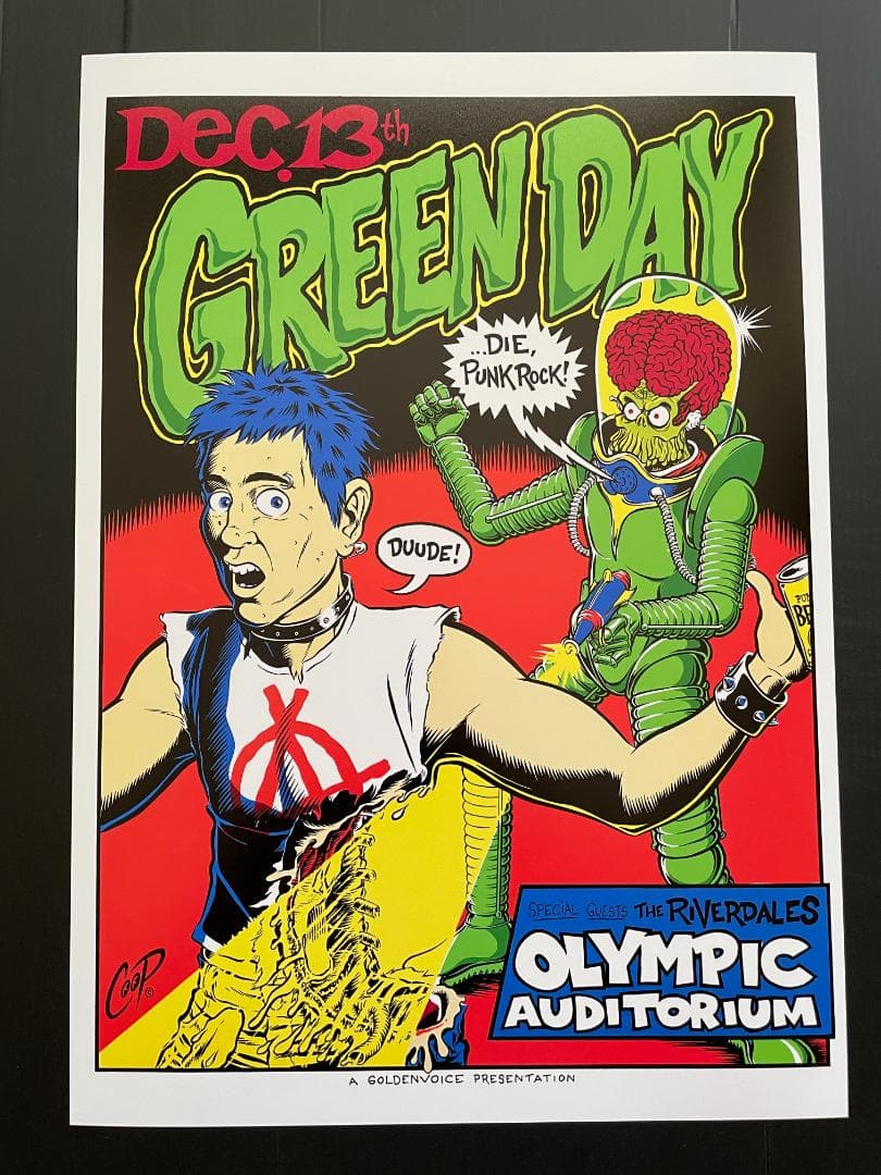 ポスター☆Coop! グリーンデイ 1995年 Green Day - メルカリ