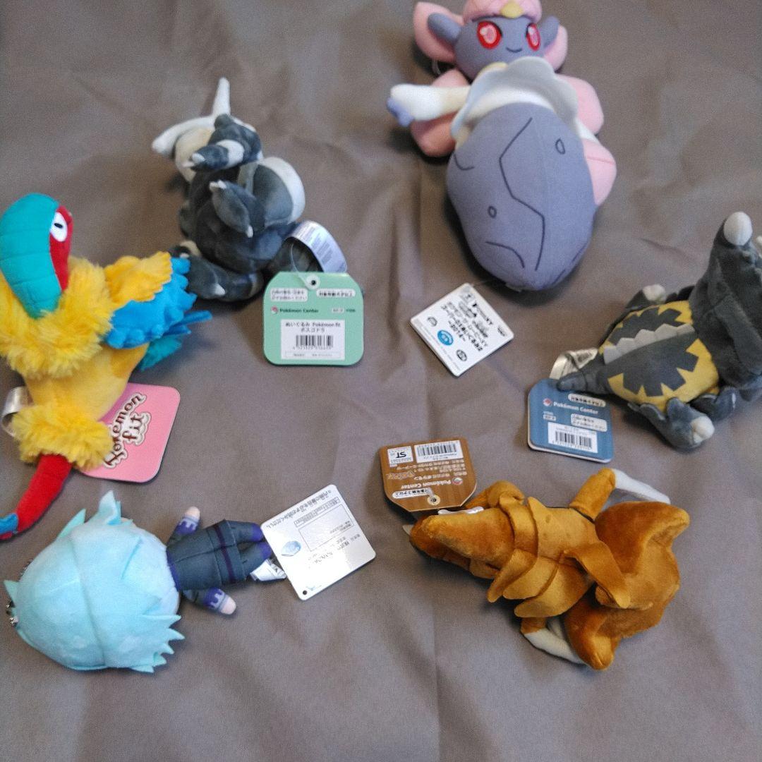 ポケモン　ぬいぐるみ　まとめ売り　いわタイプ多め