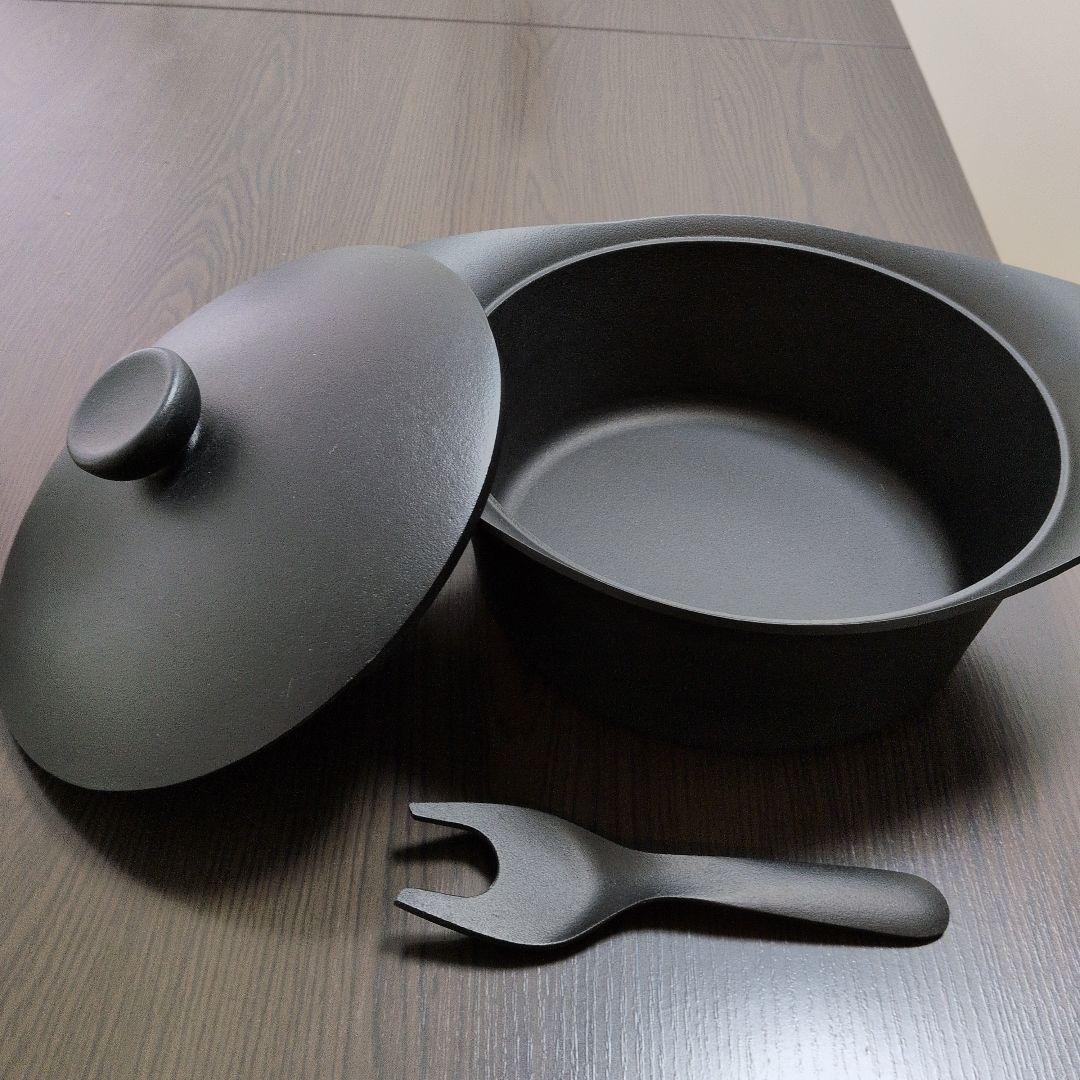 南部鉄器TEKKI 両手鍋