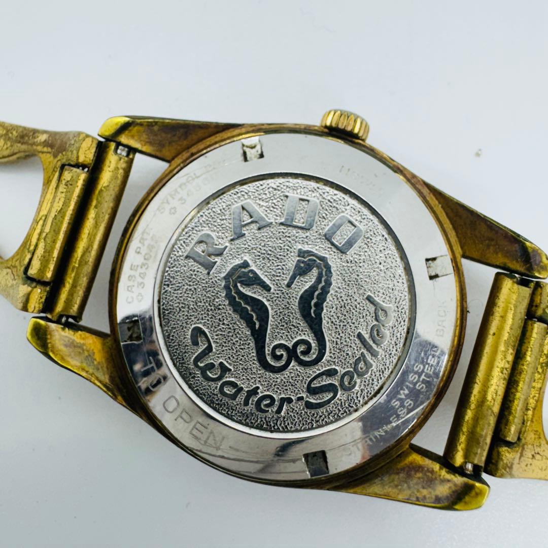 ✨RADO✨ラドー✨デイト✨ゴールド文字盤✨ゴールデンホース✨腕時計✨