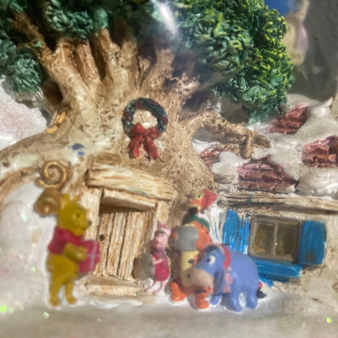 ディズニー　スノーグローブ　スノードーム　オルゴール