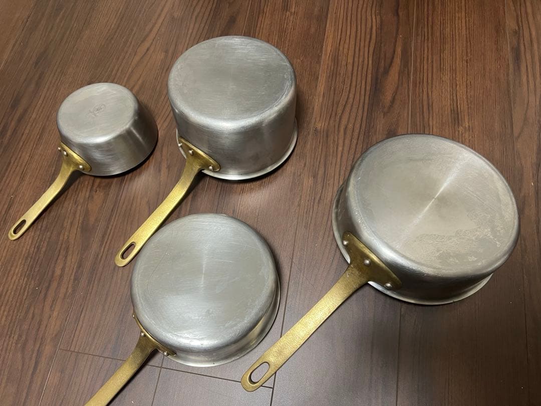 King denji キングデンジ　ステンレス　片手鍋　4つセット