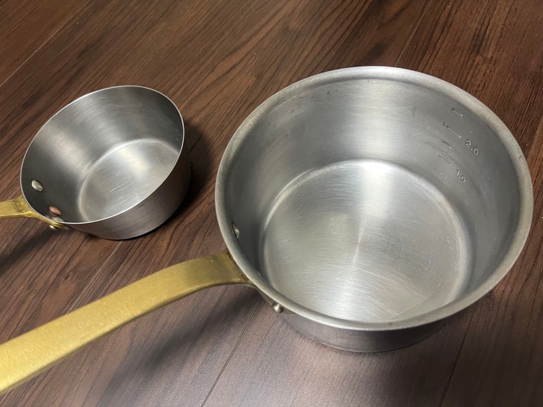 King denji キングデンジ　ステンレス　片手鍋　4つセット