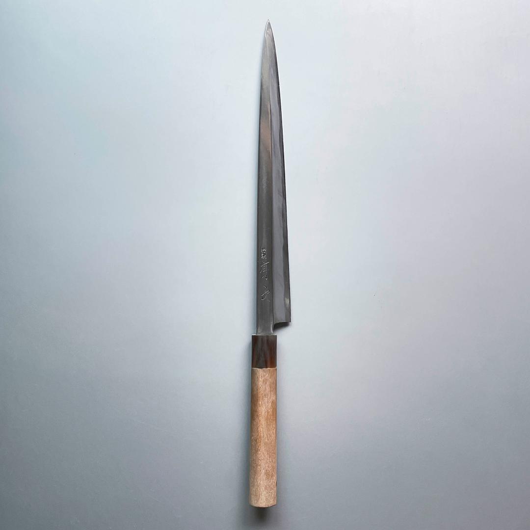 京都 有次 特製 柳刃包丁 9.5寸（284mm）水牛柄