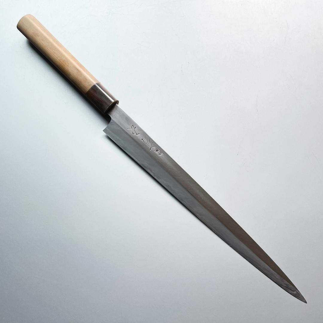 京都 有次 特製 柳刃包丁 9.5寸（284mm）水牛柄