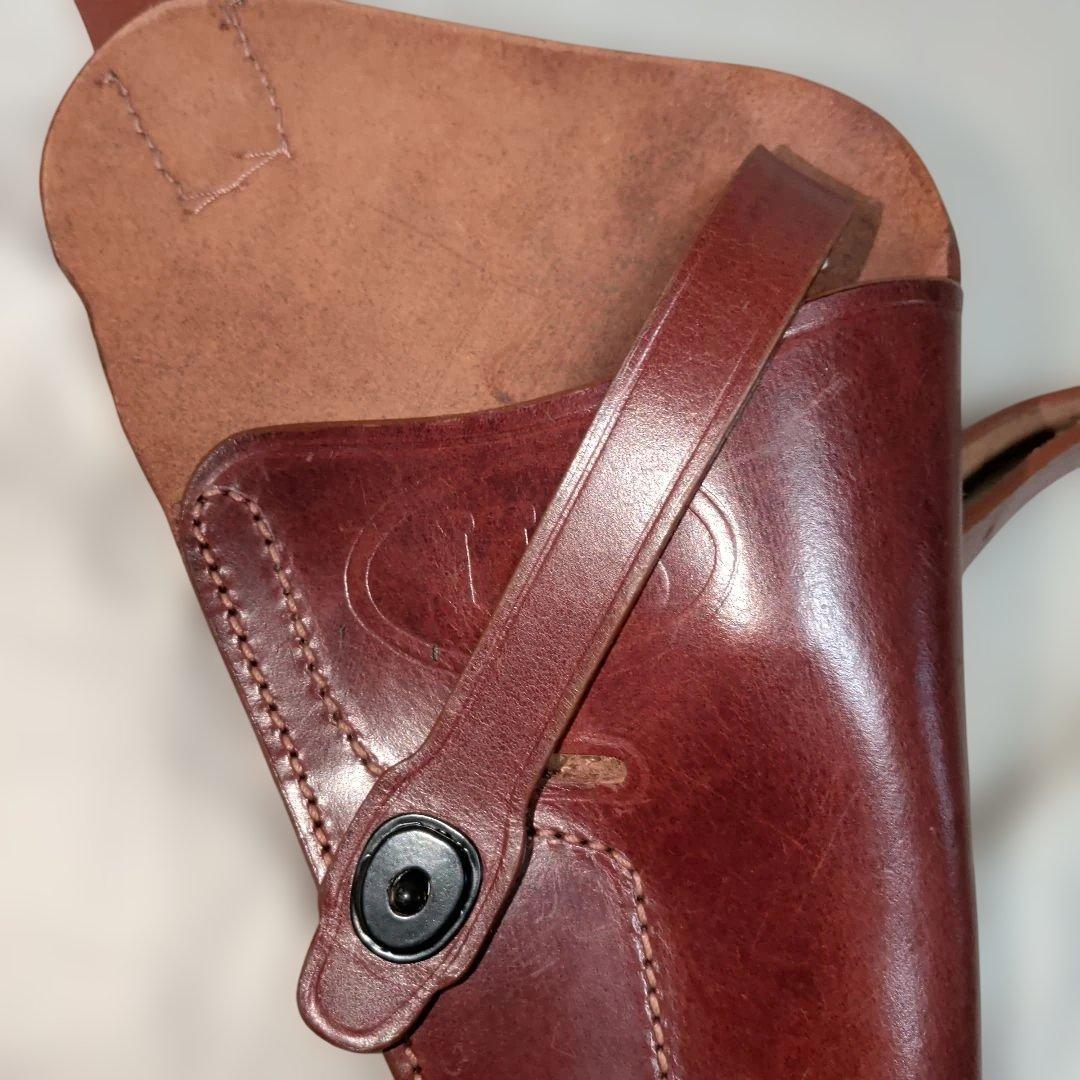 米軍MP装備 s＆w m10　ショルダーホルスター　本革レザー製