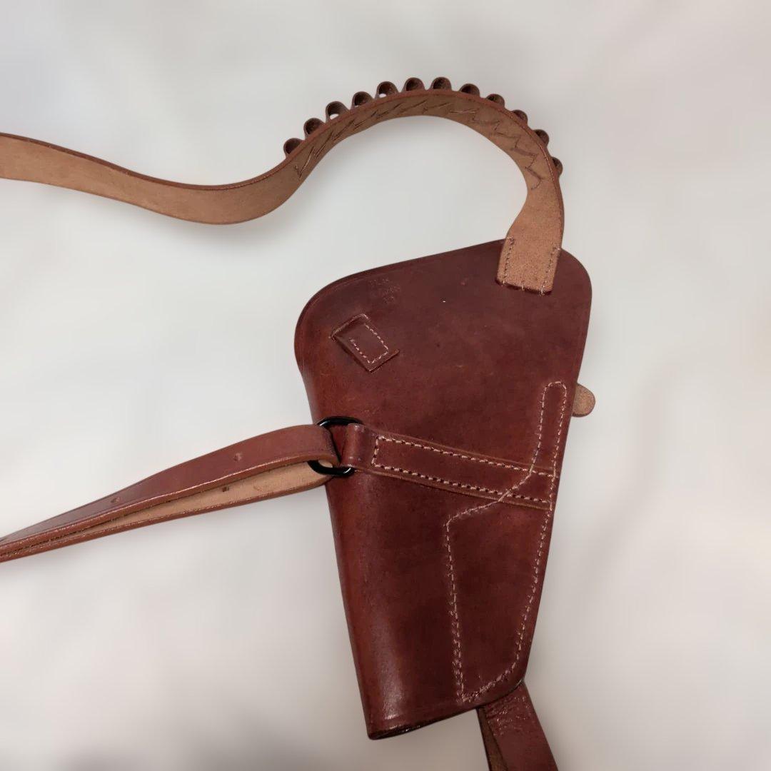 米軍MP装備 s＆w m10　ショルダーホルスター　本革レザー製