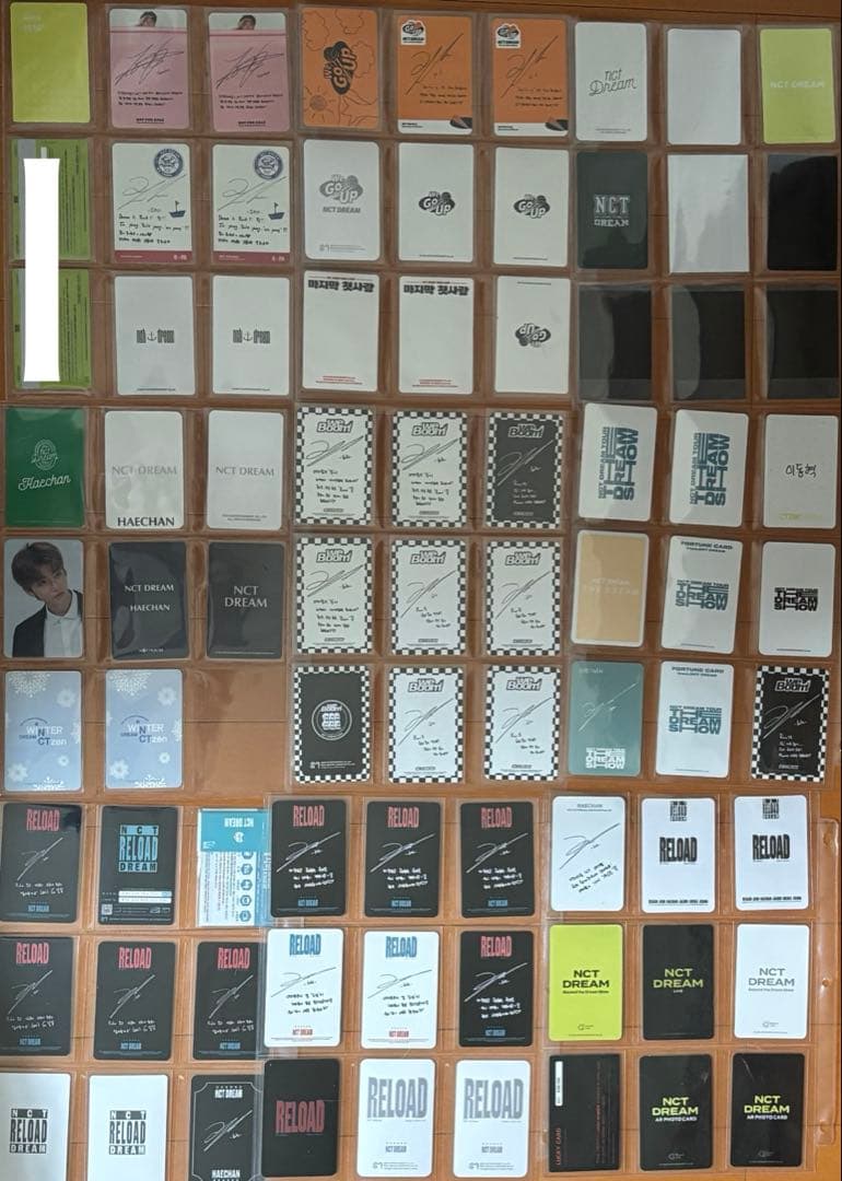 NCT DREAM へチャン トレカ セット売り