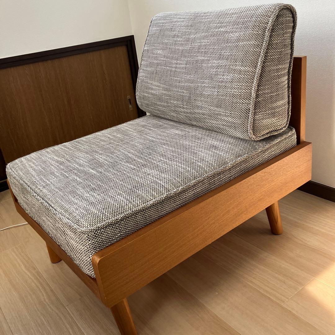 unico 1人掛けソファ グレー 受注生産品 アルベロ