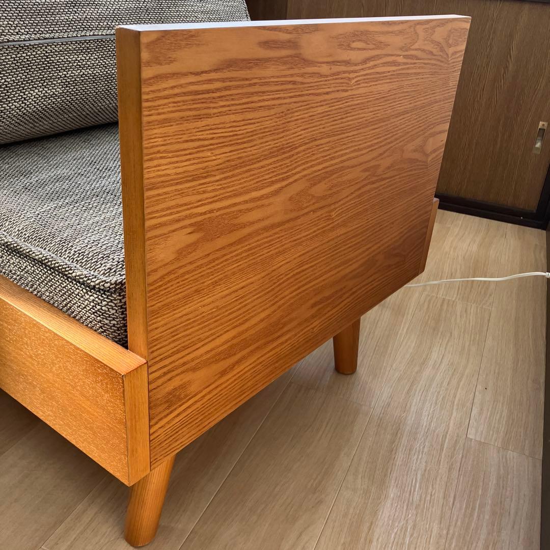 unico 1人掛けソファ グレー 受注生産品 アルベロ