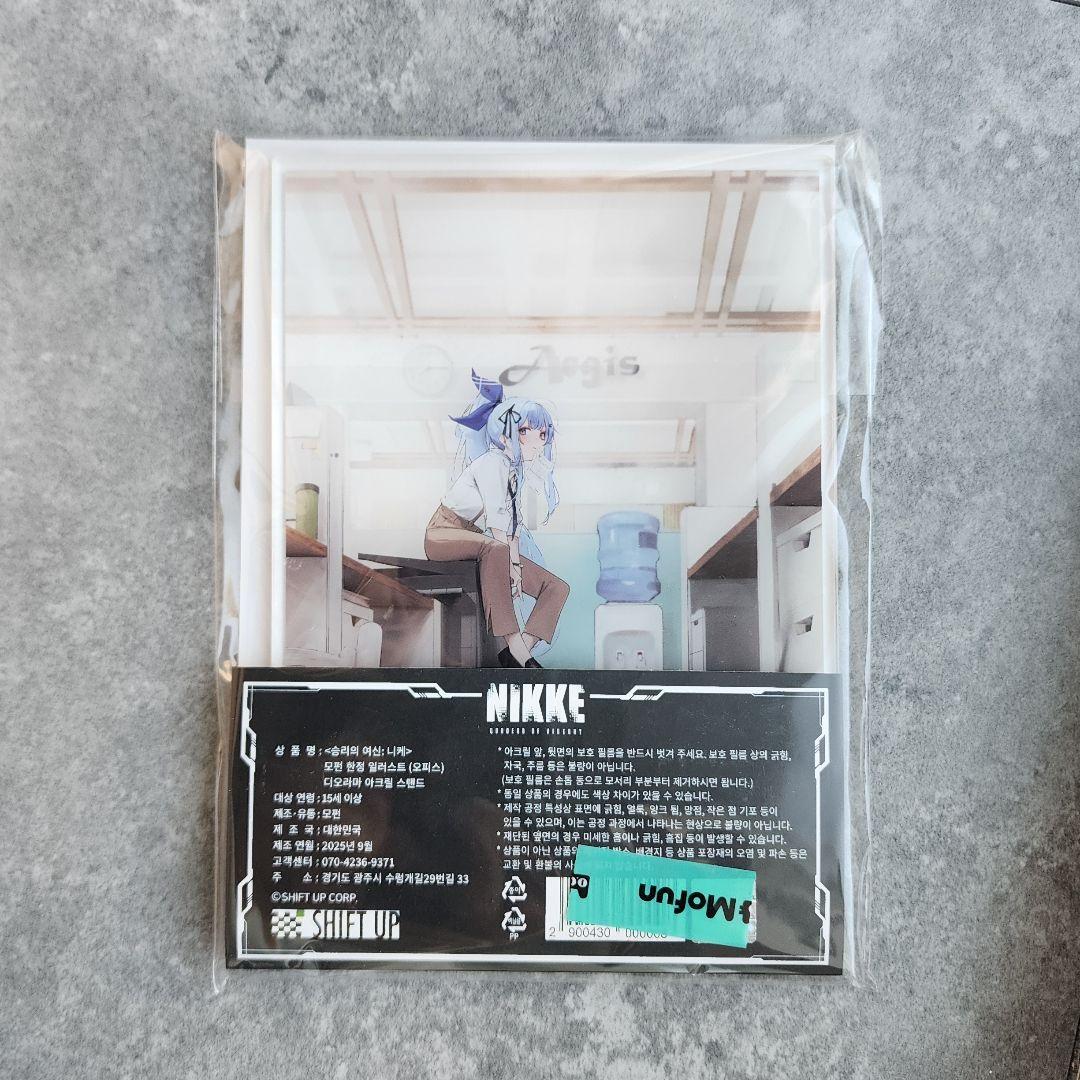 韓国限定】 勝利の女神 NIKKE アクリルジオラマ ヘルム マスト